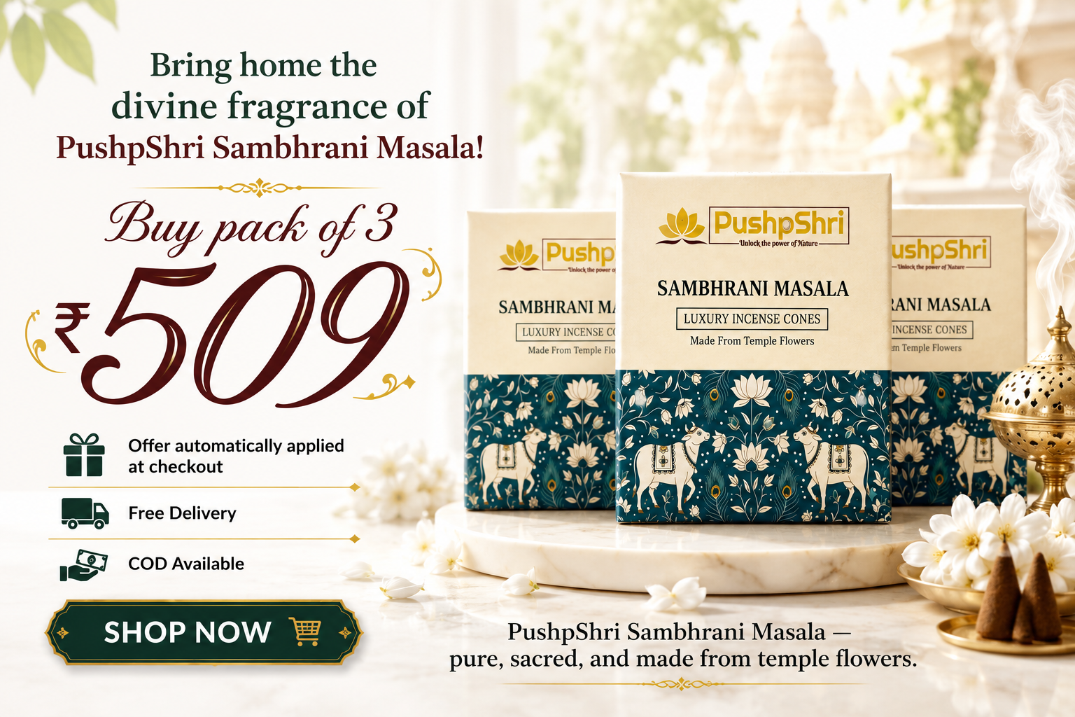 PushpShri festival promotion